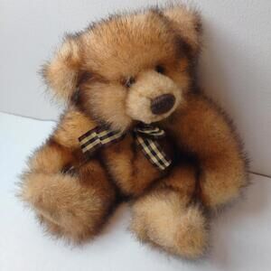 Russ Madison Brown/Tan Bear Plush 11 Inch Stuffed Animal Toy
